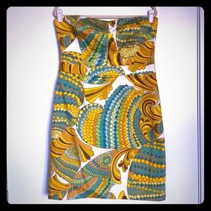 Banana Republic Trina Turk Strapless Dress